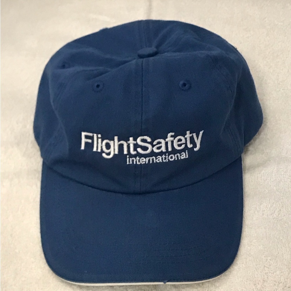 Port Authority Flight Safety International Adjustable Blue Golf Cap